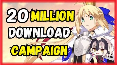 fgo 20 million download